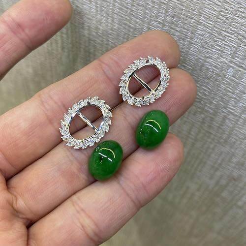 diamond-white-gold-earring-settings-ready-for-loose-jadeite-cabochon-pair